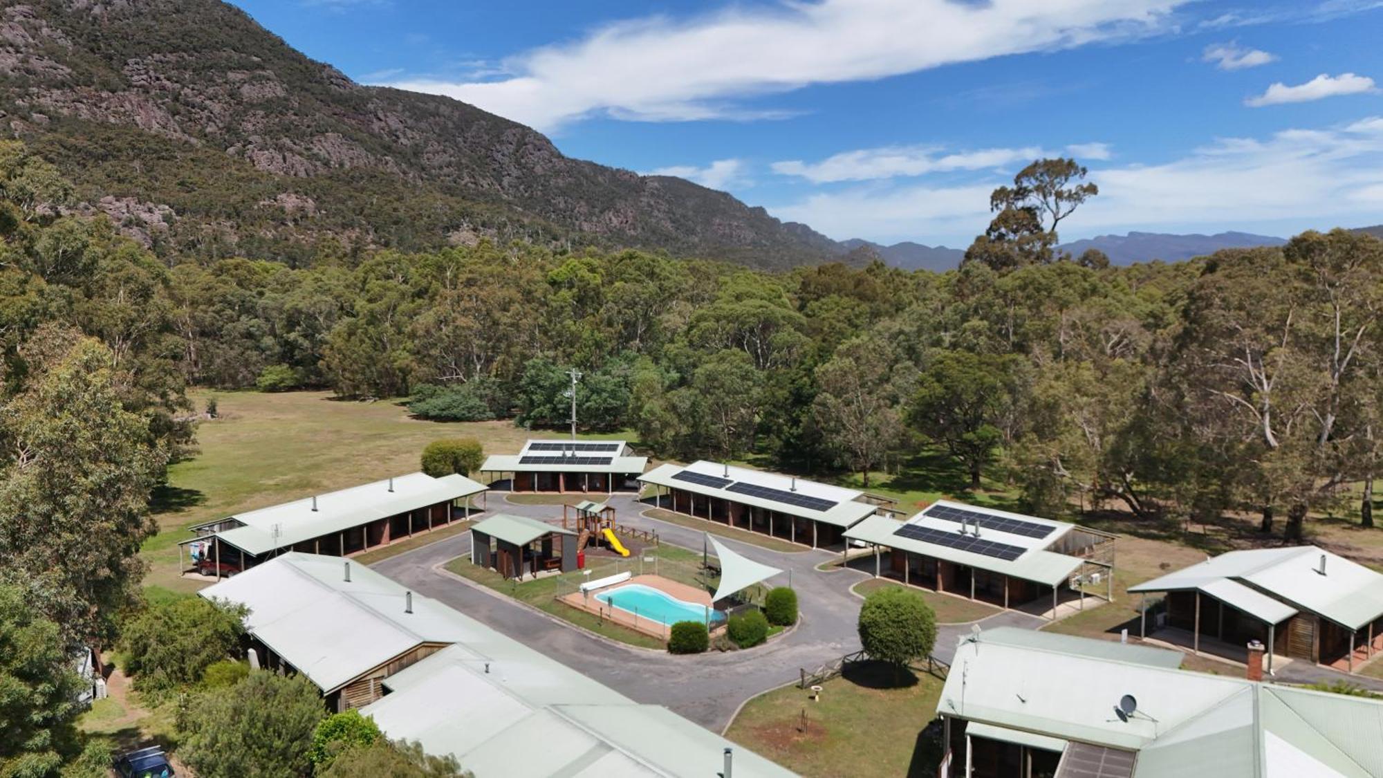Halls Gap Log Cabins מראה חיצוני תמונה